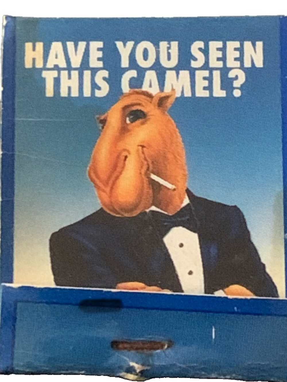 Vintage Matchbook Camel Have You Seen This Camel? The Village NYC November 15